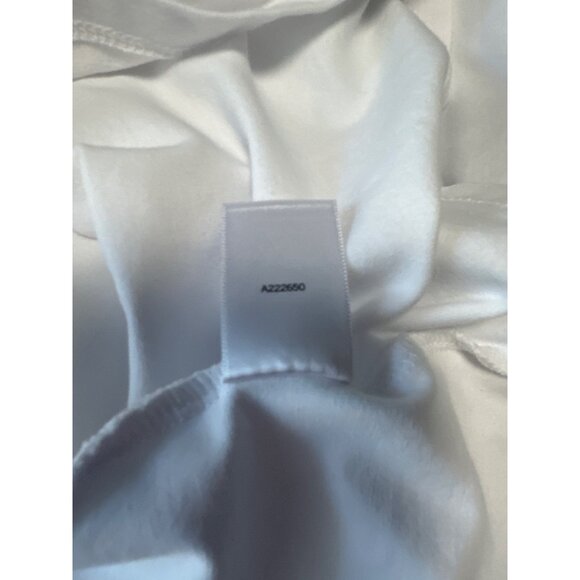 Susan Graver Crocheted Trim Short Sleeve Stretch Cotton Shirt Top Womens Size 2X - Picture 7 of 8